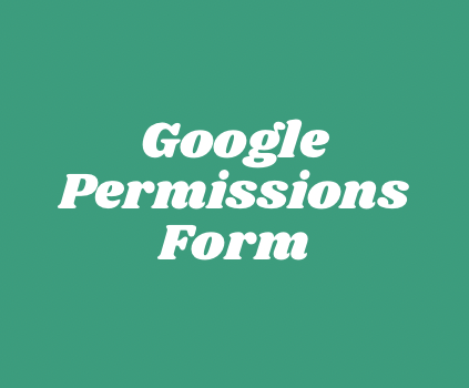  Google Permissions Form